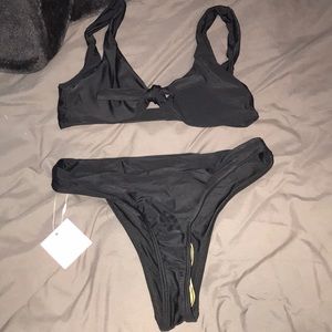 Black bikini
